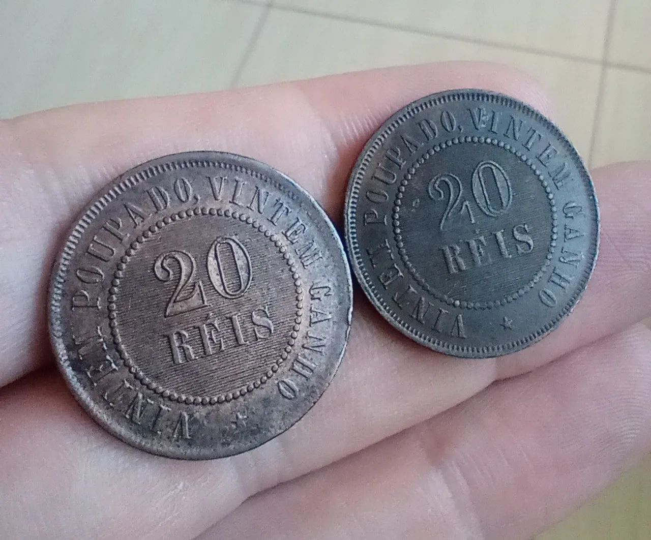 Moedas antigas 