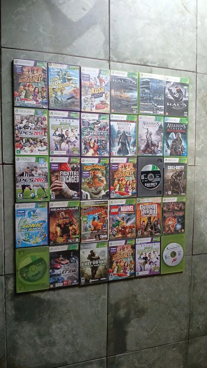 30 jogos Xbox 360 original 