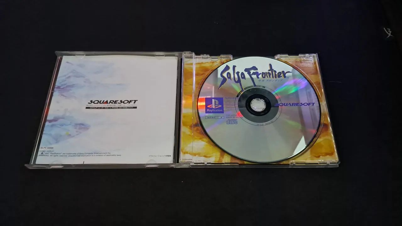 Saga Frontier japonês PS1 - Foto 4