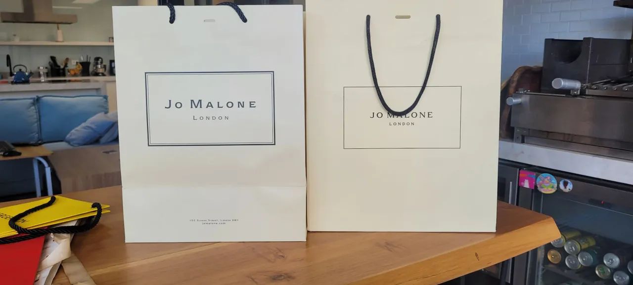 Sacolas de papel Jo Malone  26*33cm