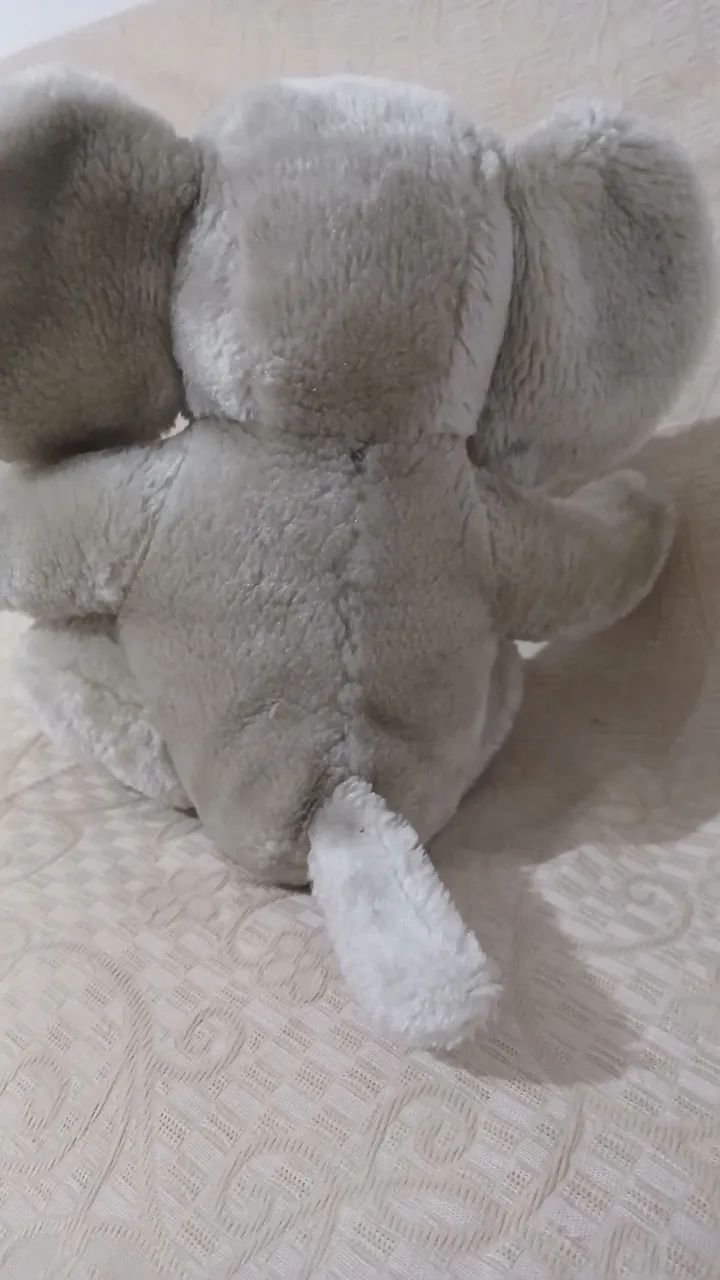 Elefante de pelúcia original Parmalat ? coleção Mamíferos. - Foto 5