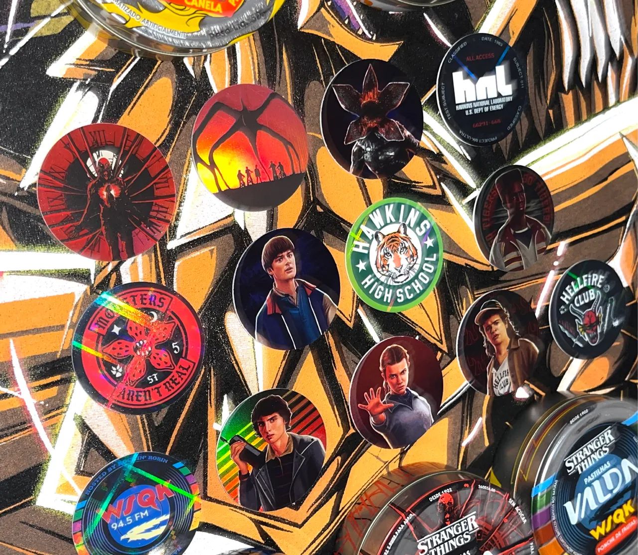 Tazos Stranger Things | Coleção completa de Tazos e Latas - Foto 2