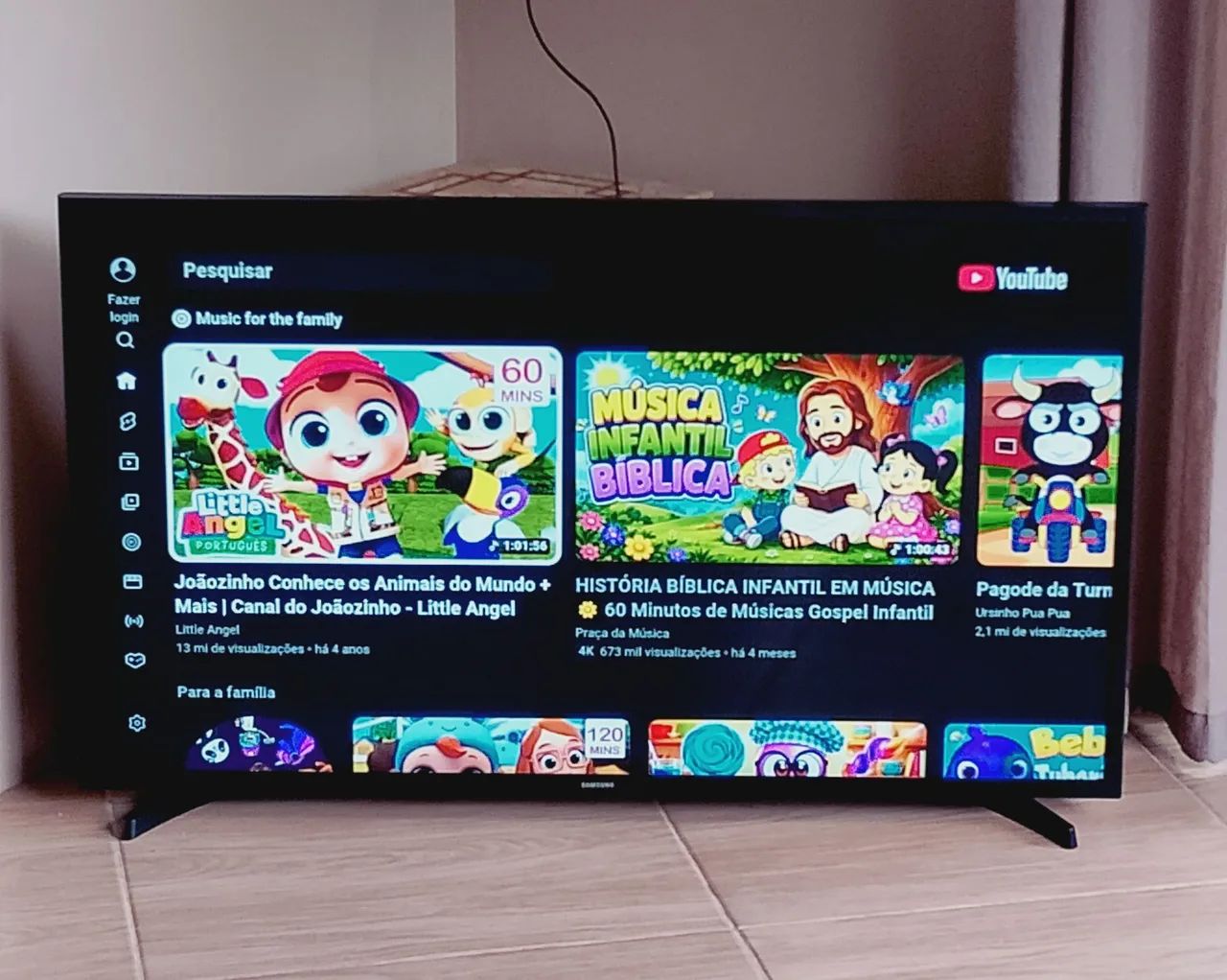 Smart tv Samsung tizen 43 polegadas  - Foto 3