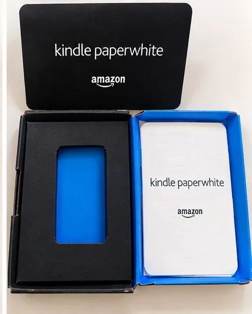 Kindle Paperwhite Amazon Preto + Caixa Original - Foto 2