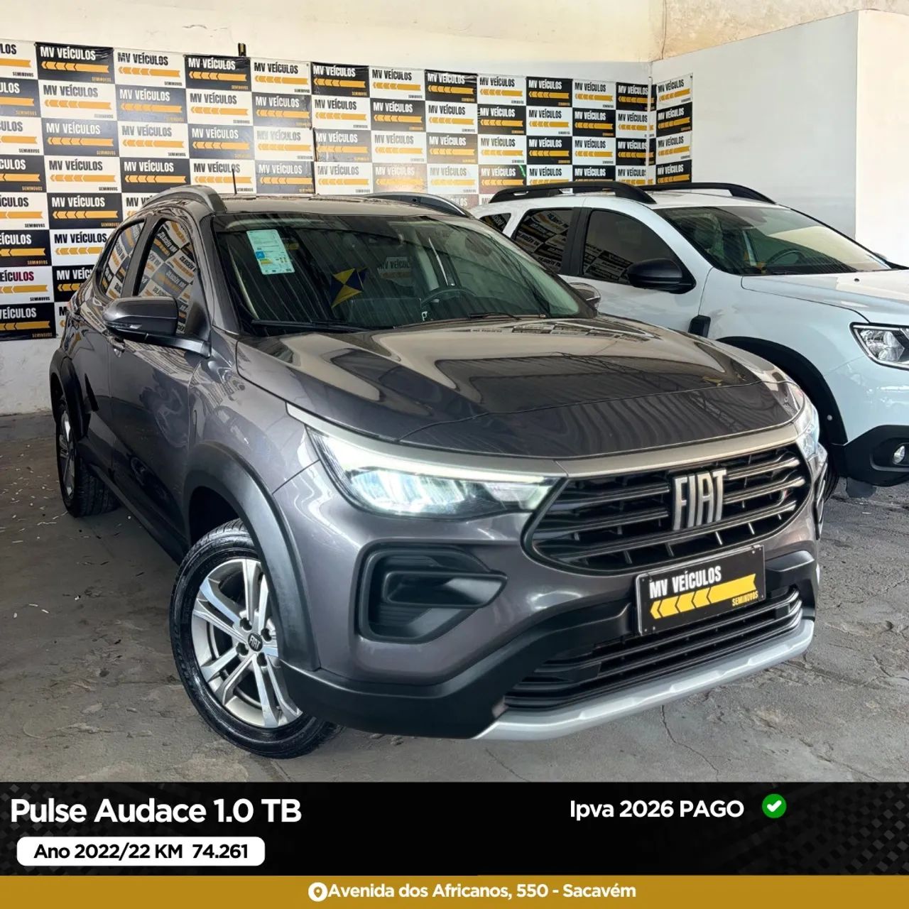 Fiat Pulse PULSE AUDACE 1.0 Turbo 200 Flex Aut. 2022