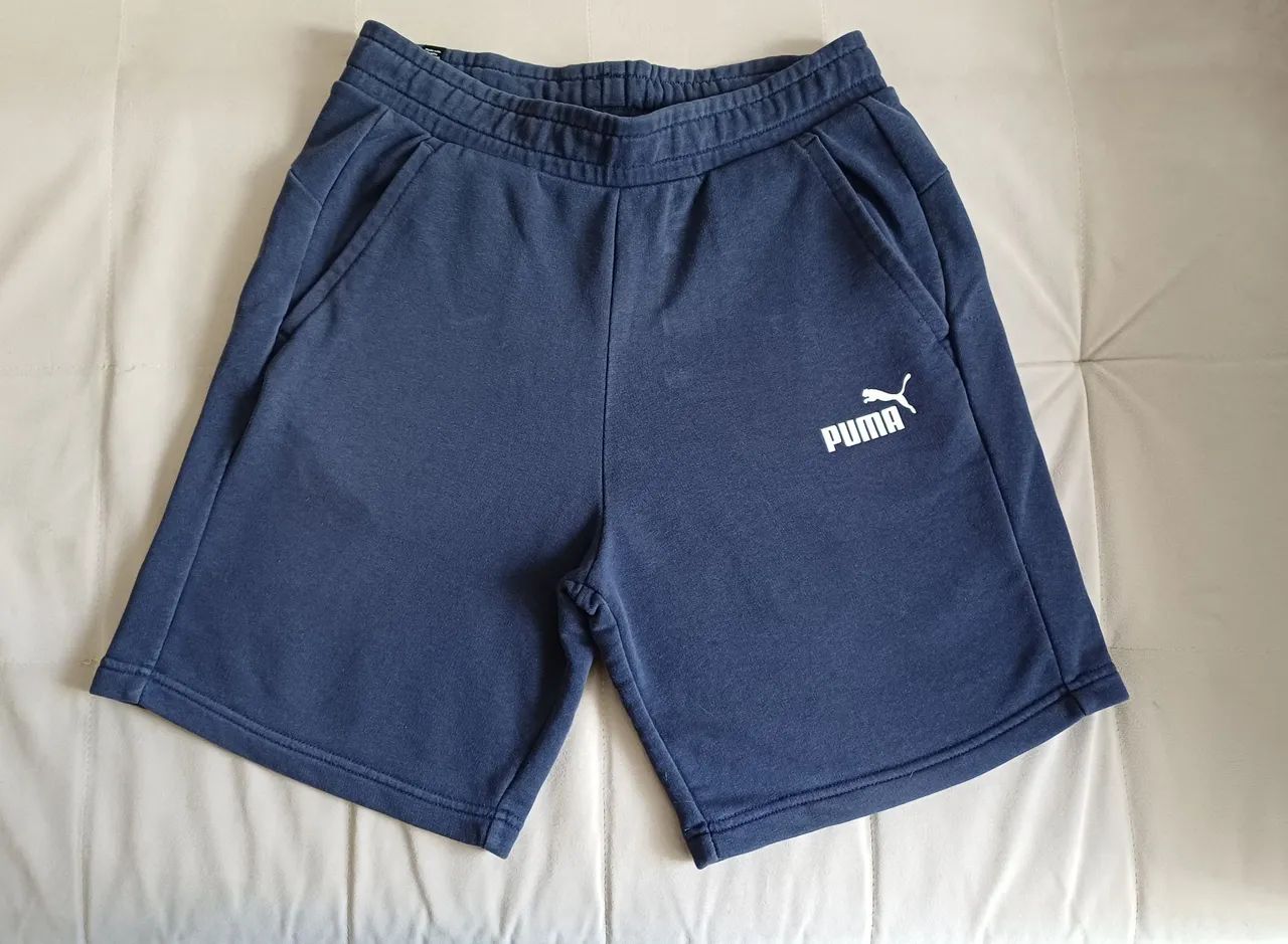 Bermuda moletom masculina Puma tam M - Foto 2