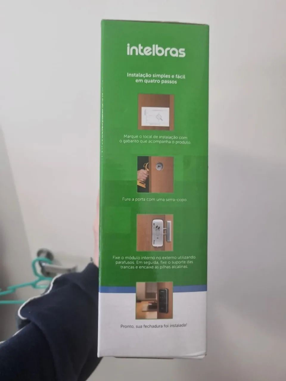 Fechadura Digital Intelbras FR 201 Touch Screen - Nova e Lacrada - Foto 2