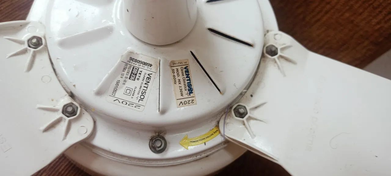 Ventilador de teto ventisol - Foto 3