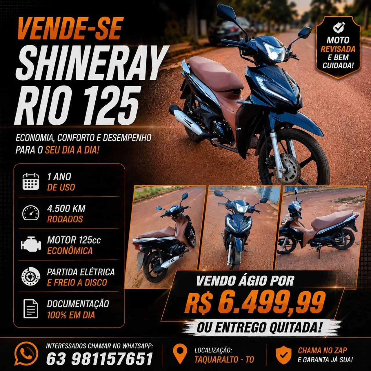 SHINERAY RIO 125