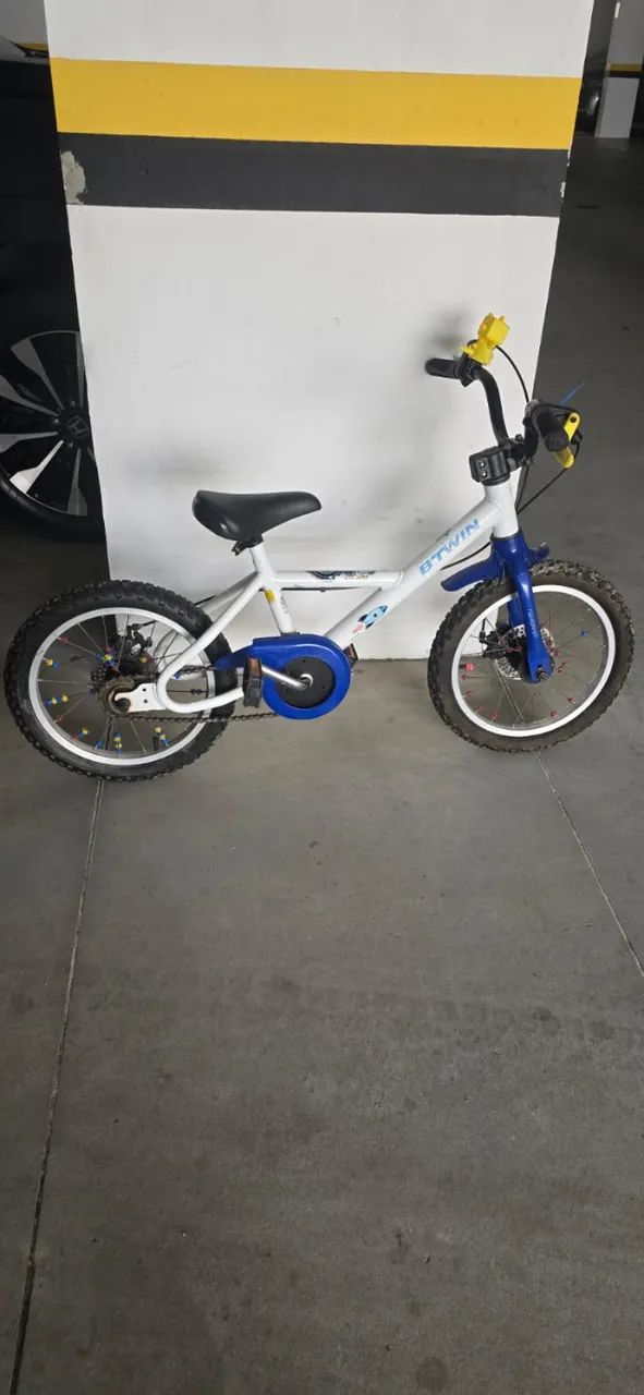 Bicicleta Btwin infantil astronauta aro 16 - Foto 5