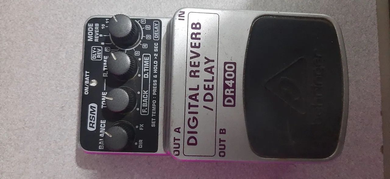 Pedal Digital Reverb/Delay