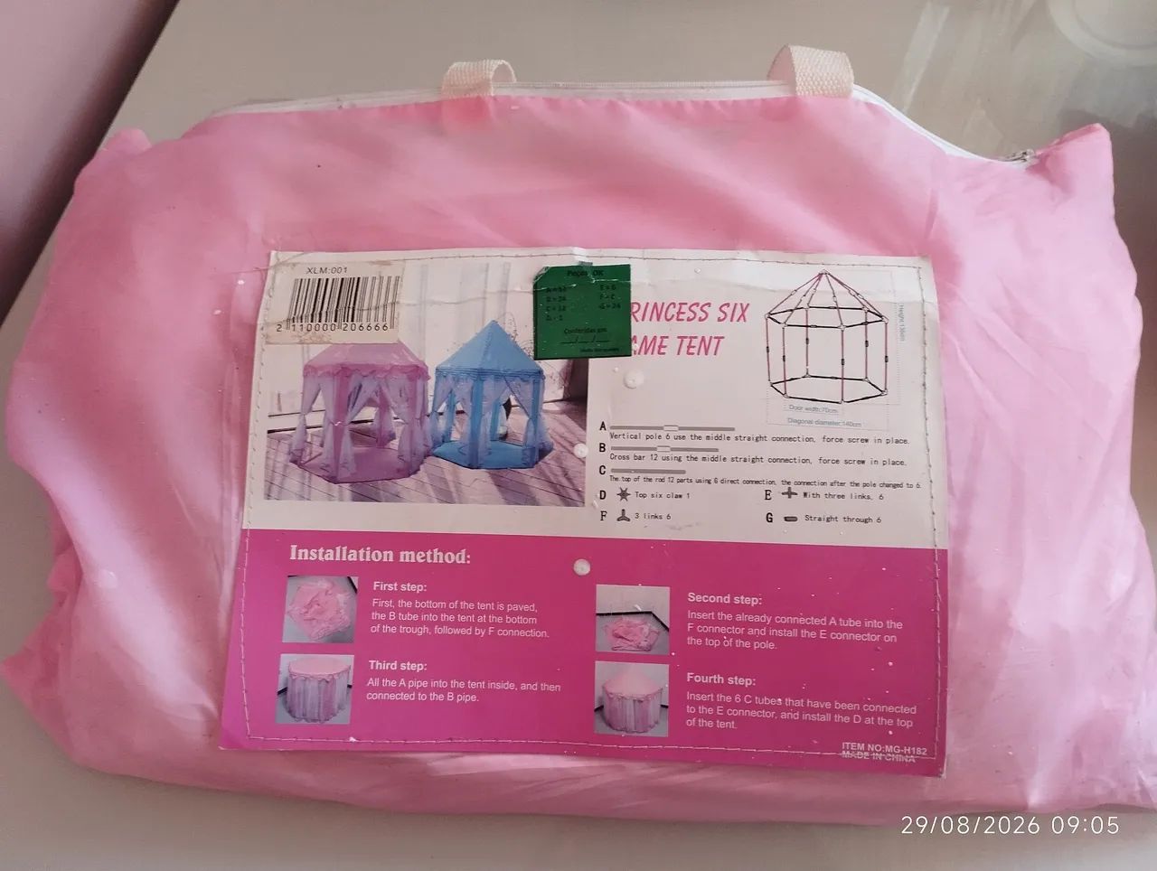 Tenda de princesa 