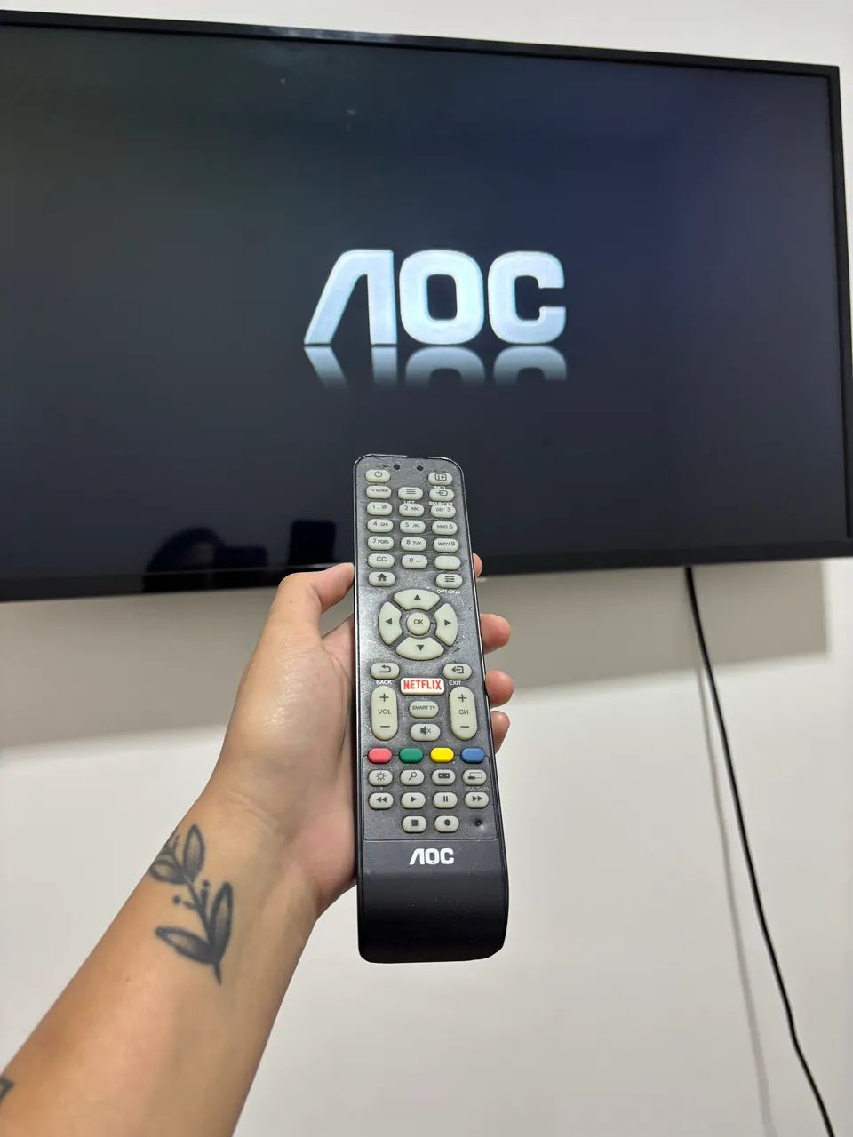 Televisão - Smart TV AOC 32 - Foto 2