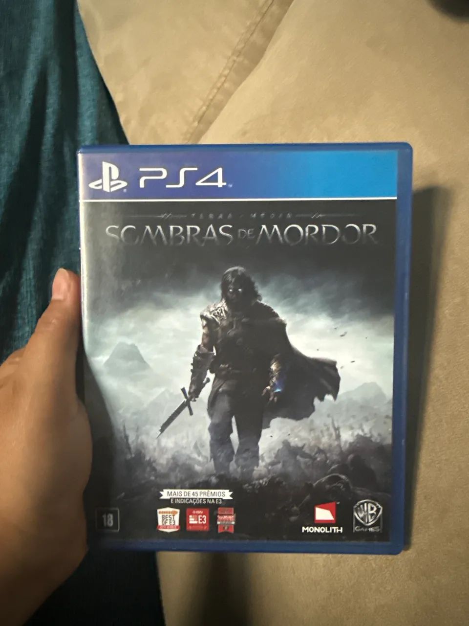 Jogo Sombras de Mordor PS4