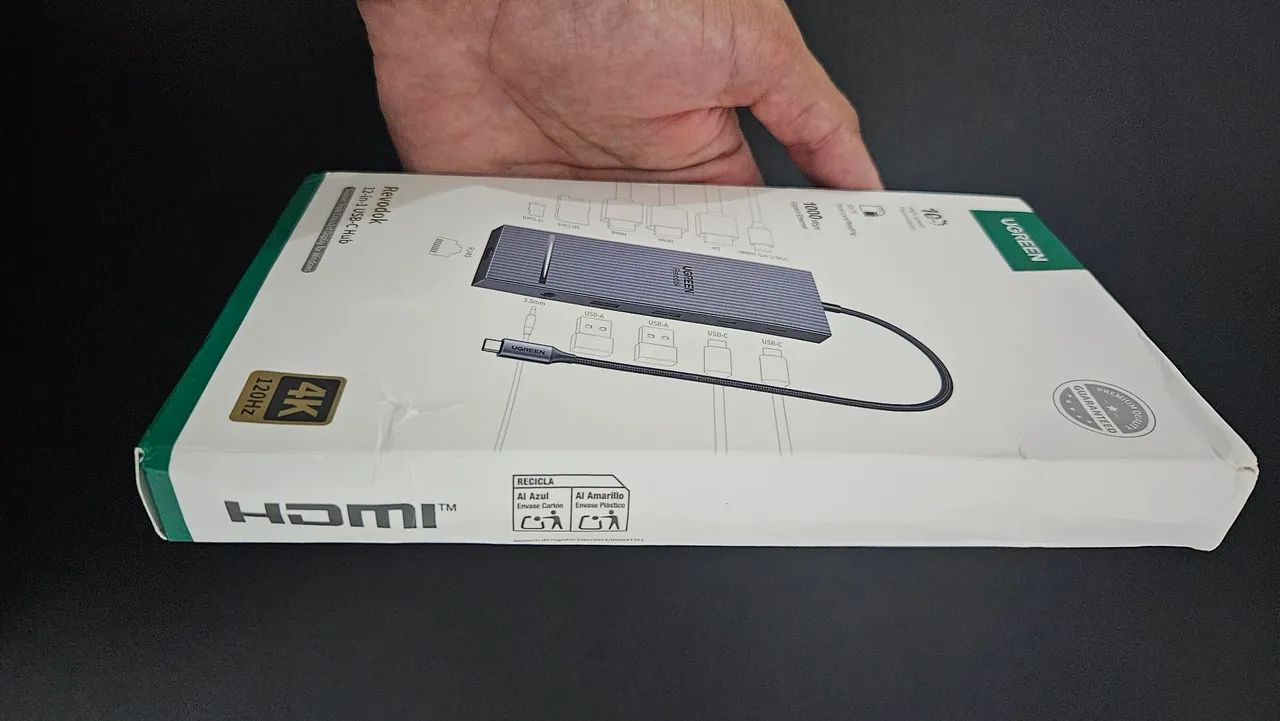 Hub Ugreen 12 em 1 - 4K 120hz - Foto 5