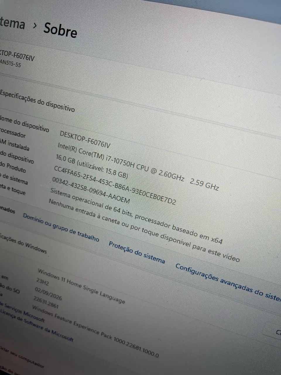 Notebook gamer core i7 com tela 17? - Foto 5