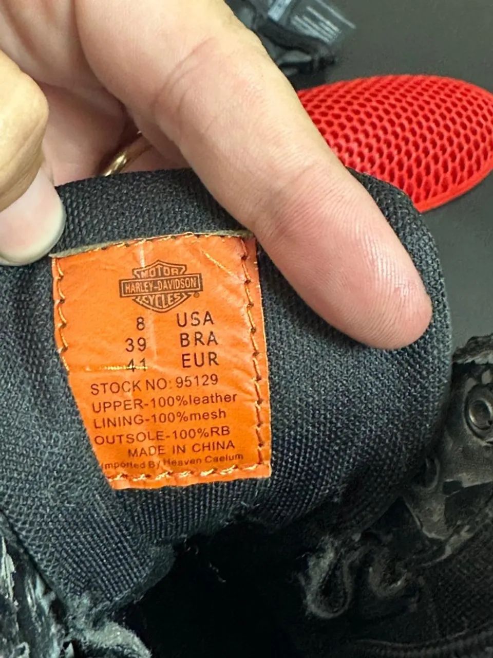 Bota Harley-Davidson Original em Couro  - Foto 3
