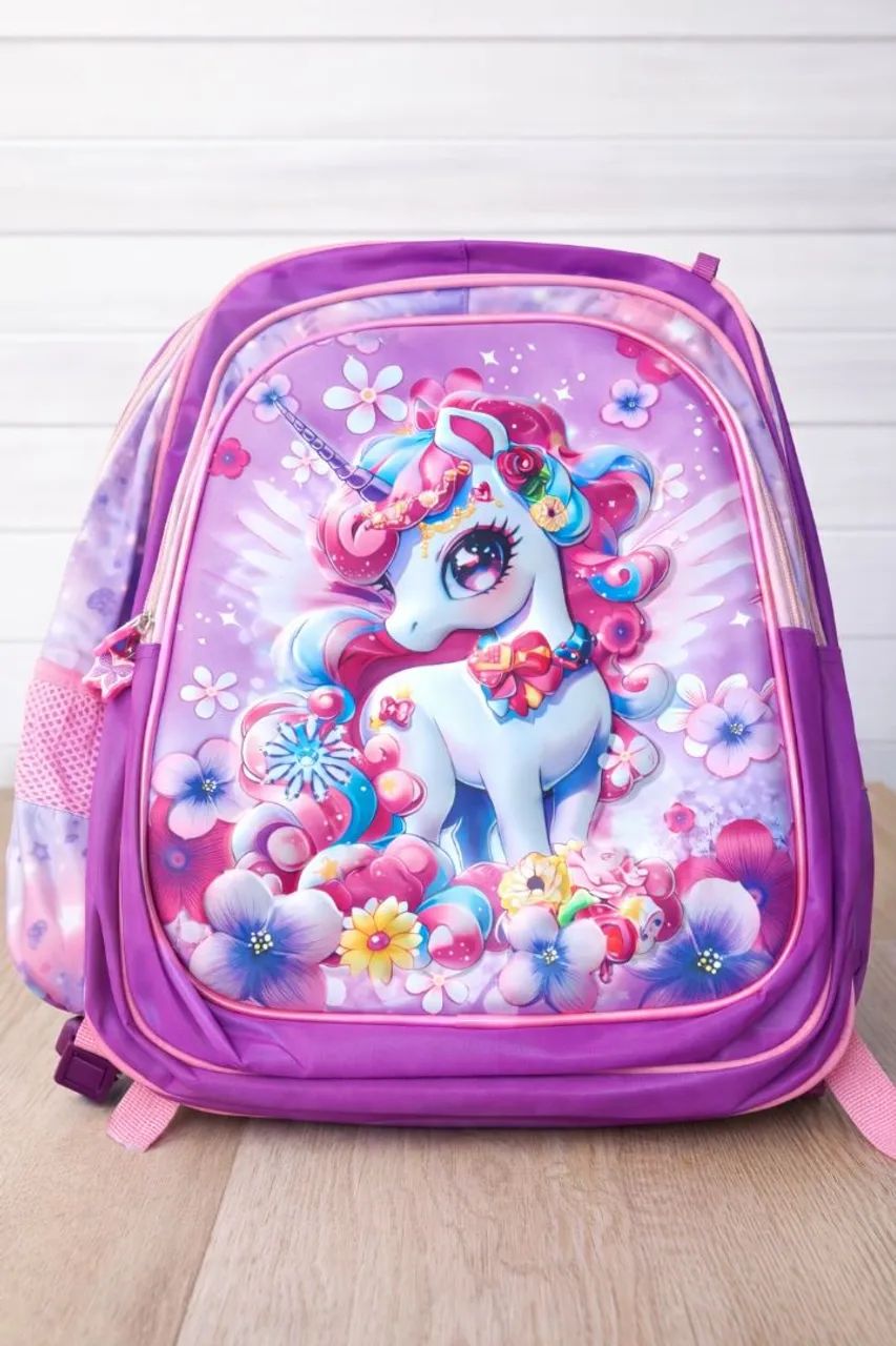 Mochila de unicórnio 3D