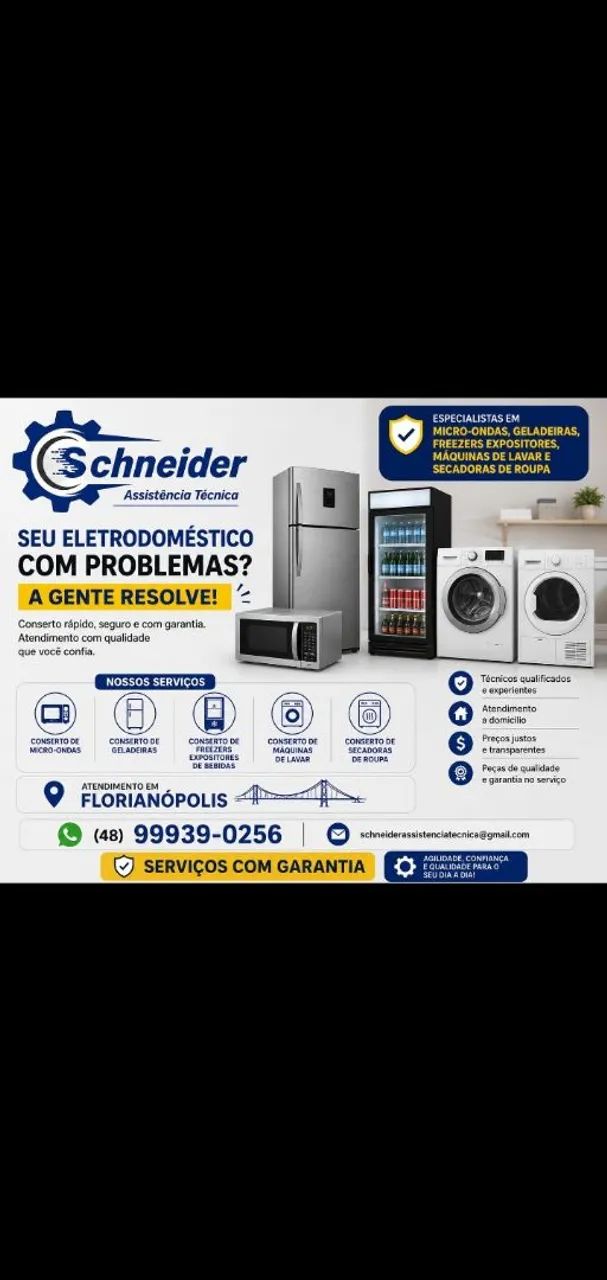 Eletro Schneider assistência técnica 