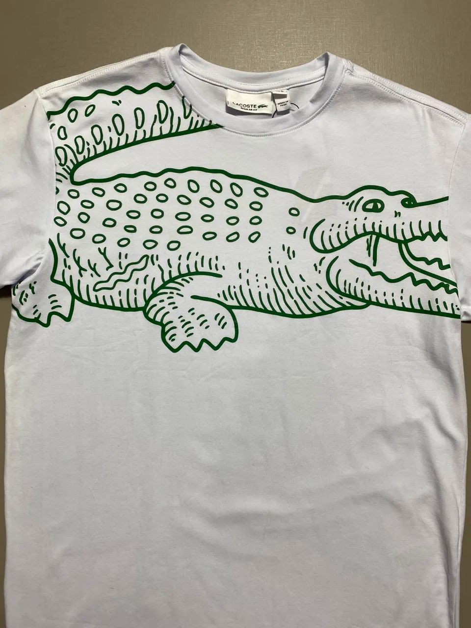 Camiseta Lac Big Croc Branco - Foto 2