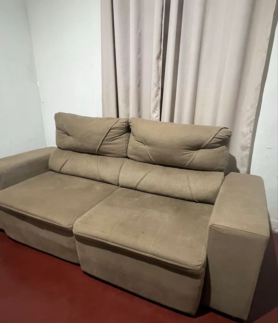 Sofá Retrátil e Reclinável 2 Lugares - Ótimo Estado - Foto 4