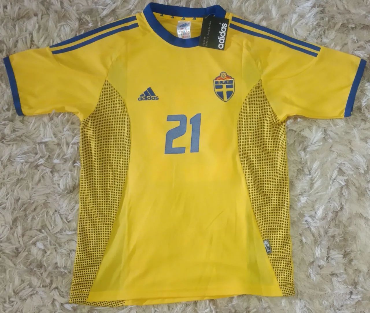 Camisa Suécia 2002 (Ibrahimovic) 