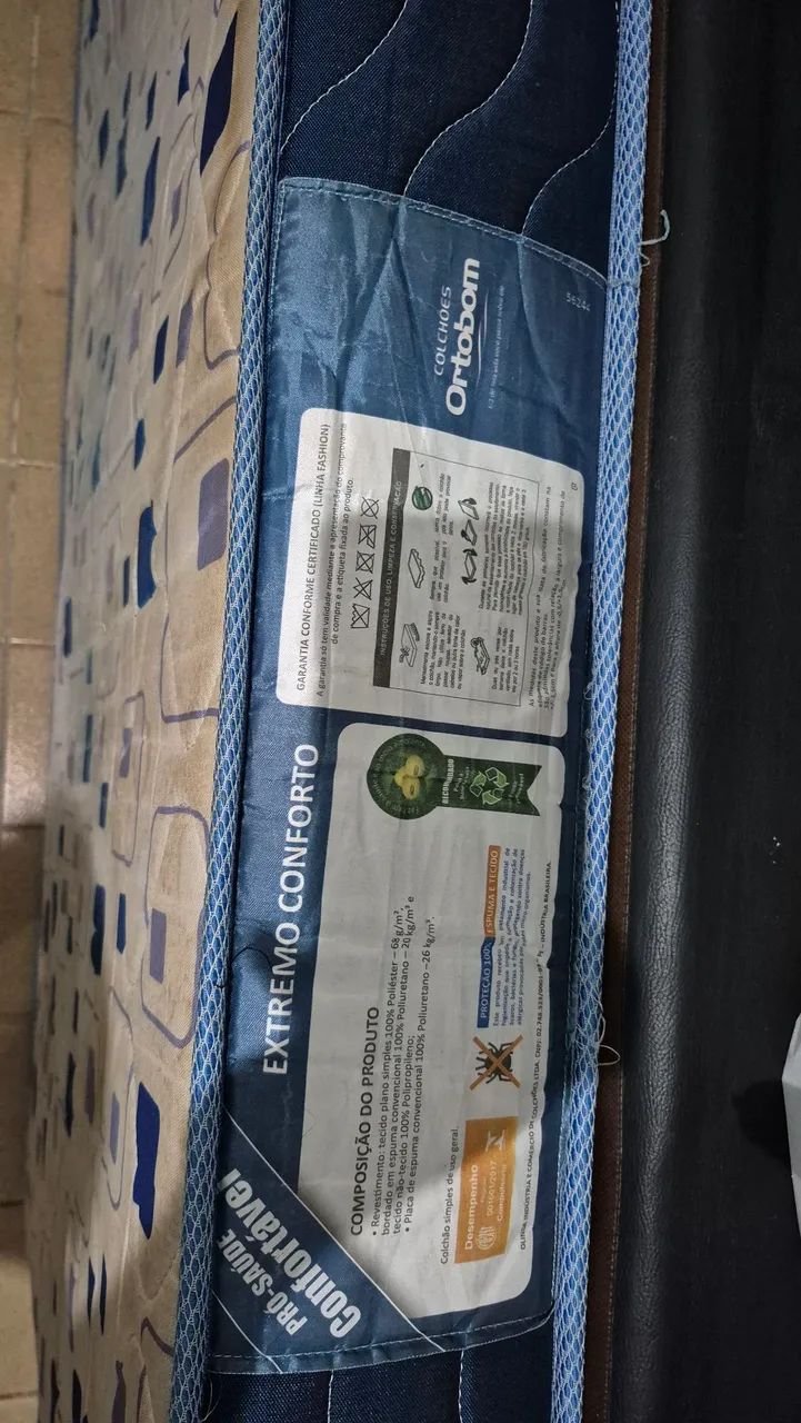 Cama box solteirao ortobom - Foto 2