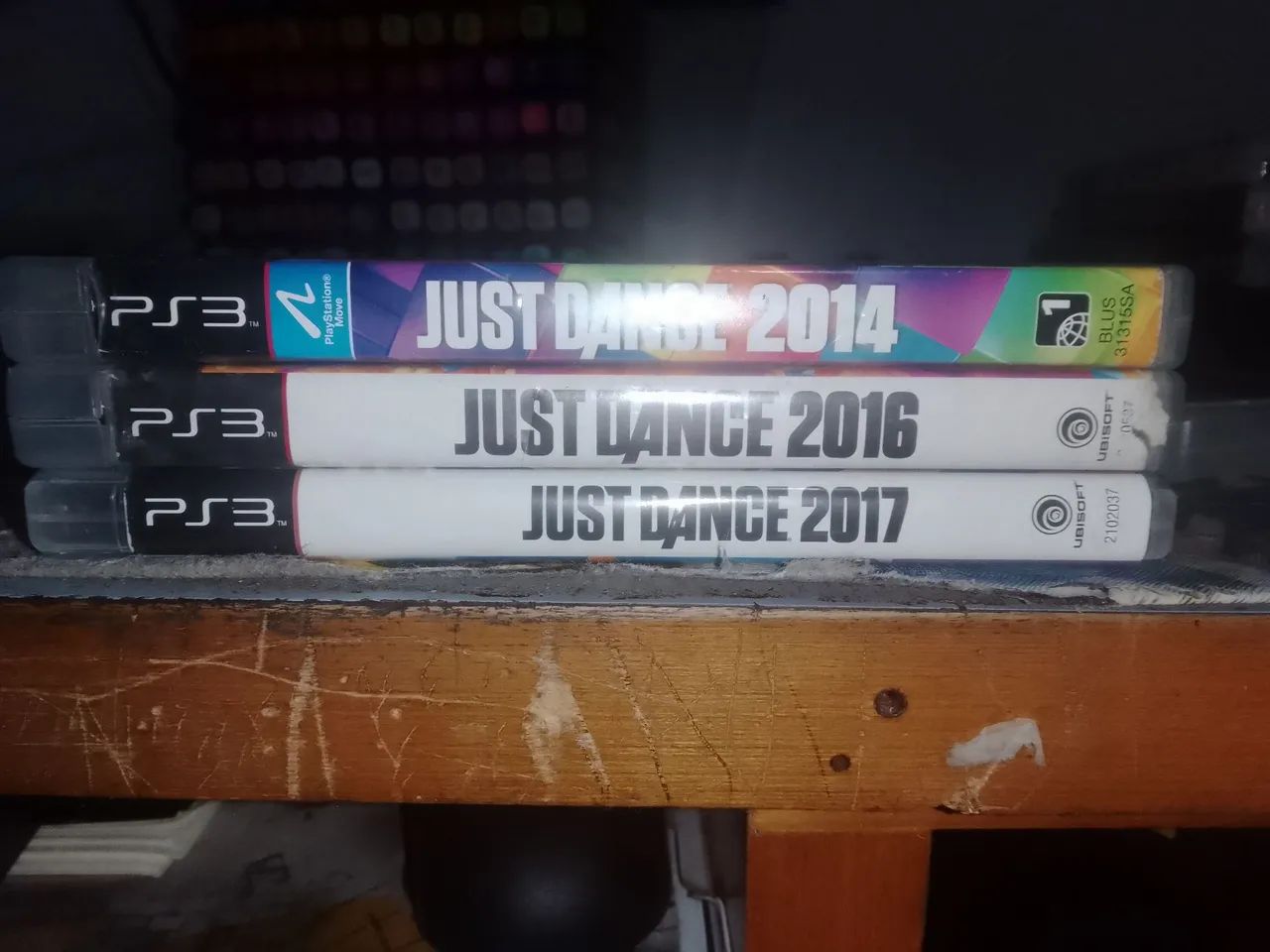 Lote com 3 jogos Just dance 2014, 2016, 2017 de ps3 - Foto 5