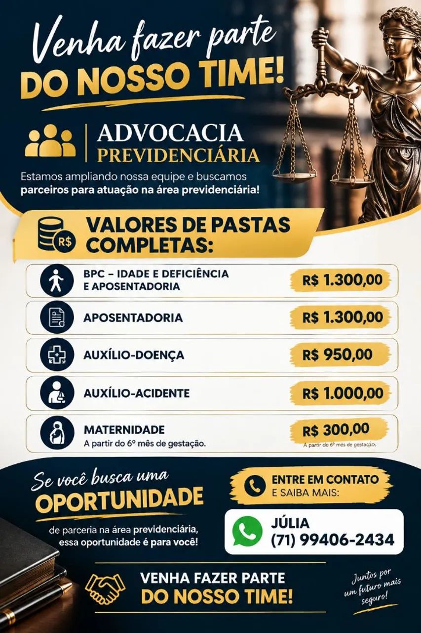 Vaga para acessor/a