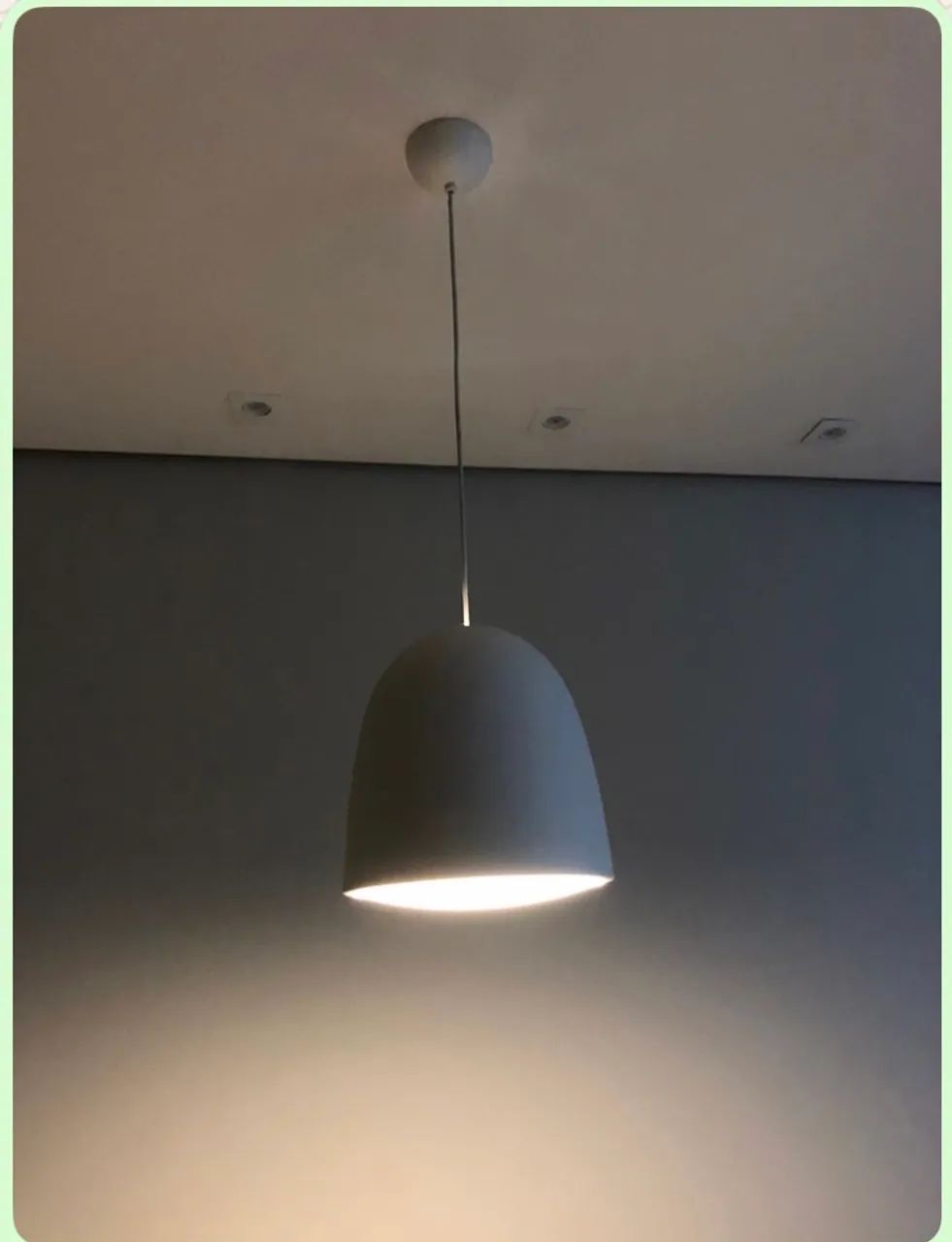 Pendente branco