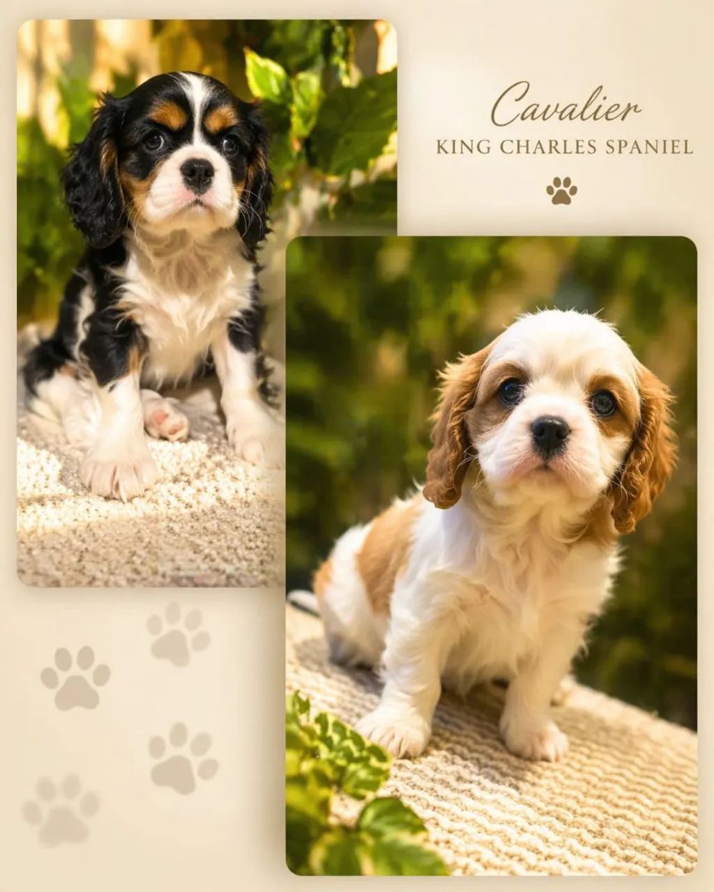 ? CAVALIER KING CHARLES - MACHO E FÊMEA ?