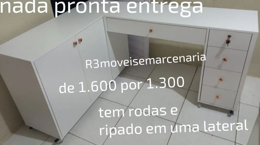 Mesa em L  - Foto 4