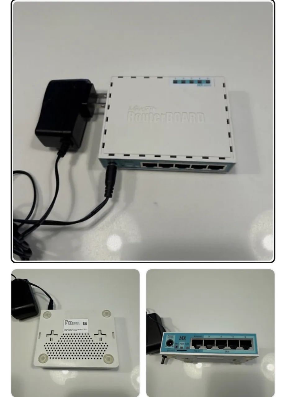 MikroTik RB750r2 RouterBoard