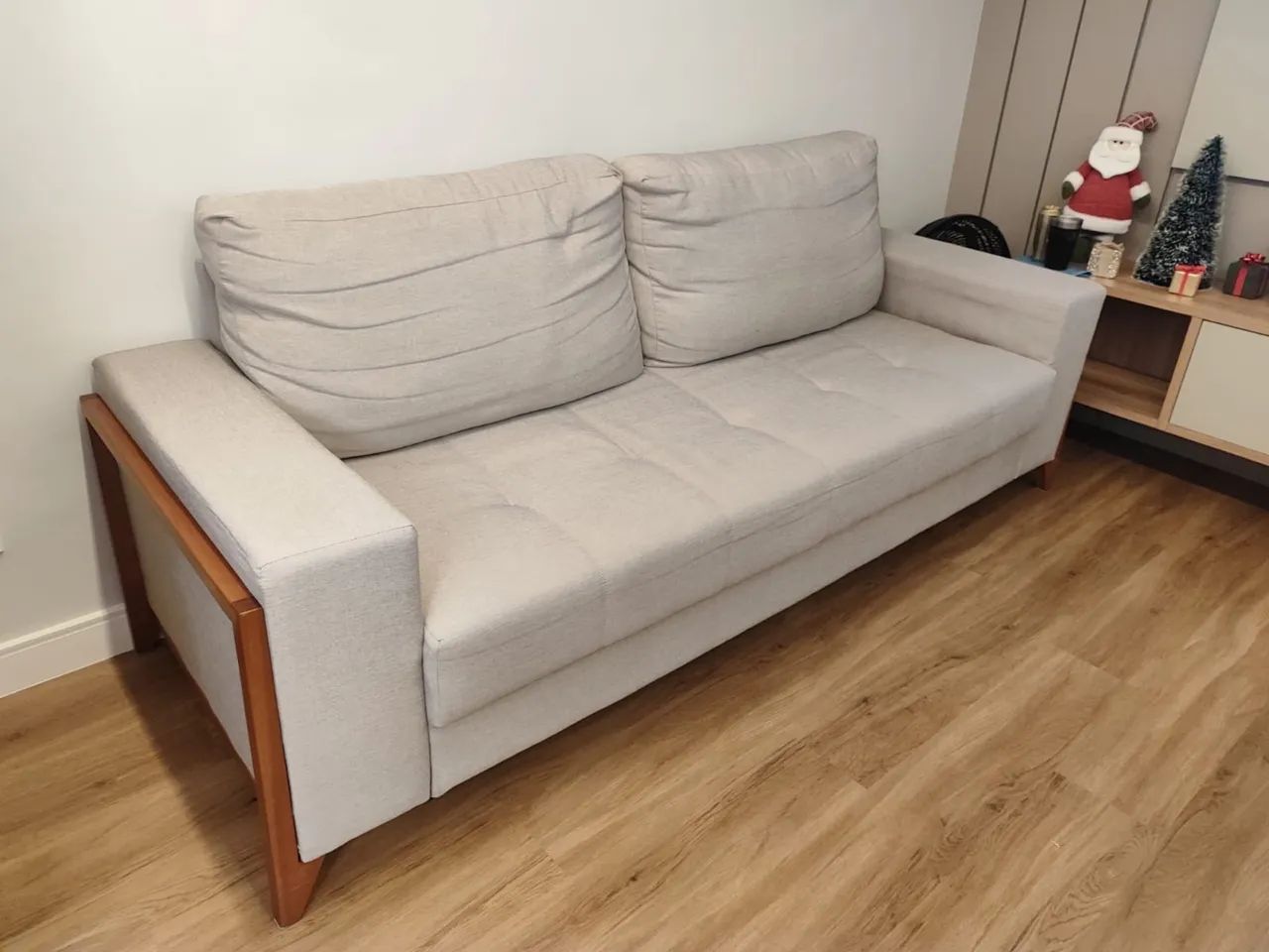 Vendo sofa em linho