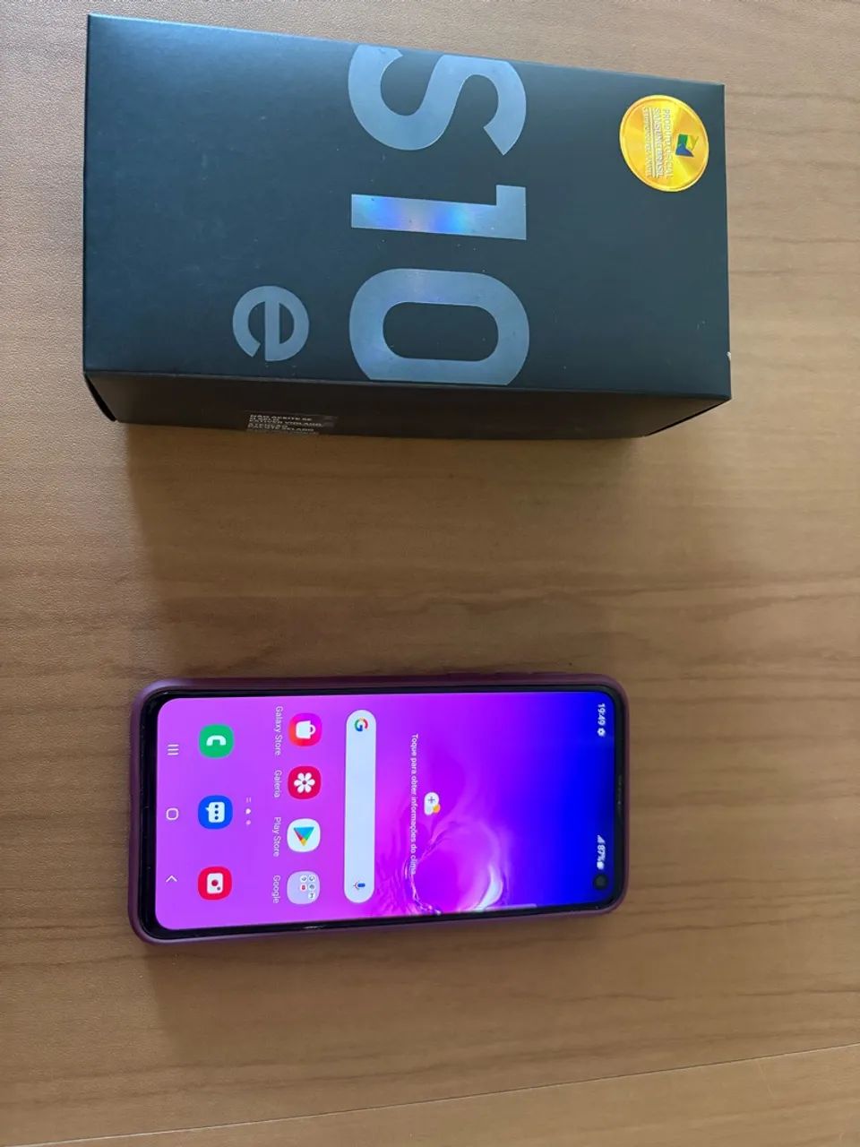 Celular Samsung S10e em perfeitas condições  - Foto 4
