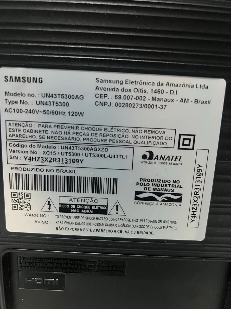 Vendo tv Samsung 43? smart  - Foto 2
