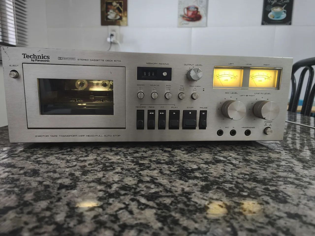 Tape deck Technics 671 A