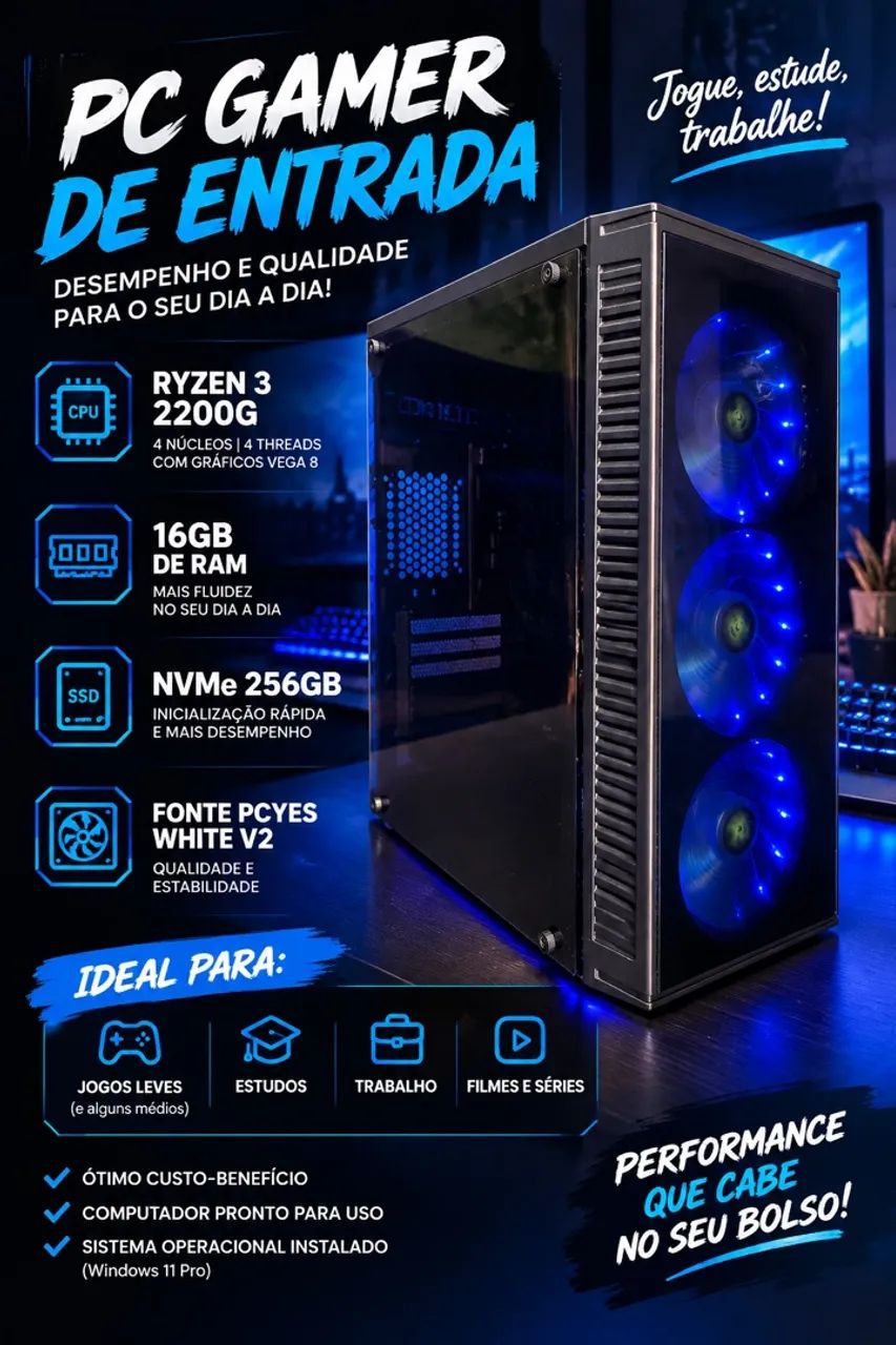 Pc gamer Ryzen