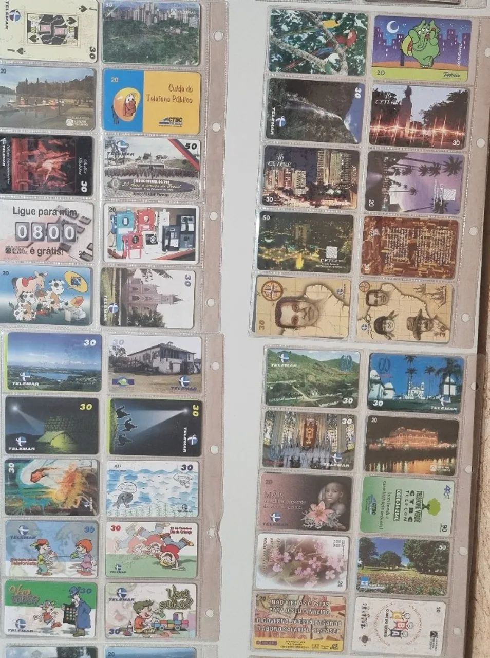 Coleção com 752 Cartões Telefônicos - Foto 3