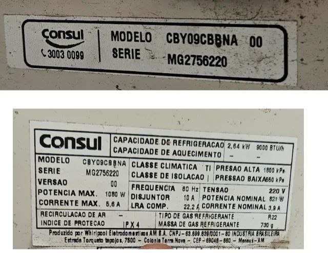 ar condicionado Split Consul 9.000 BTUS - Foto 3