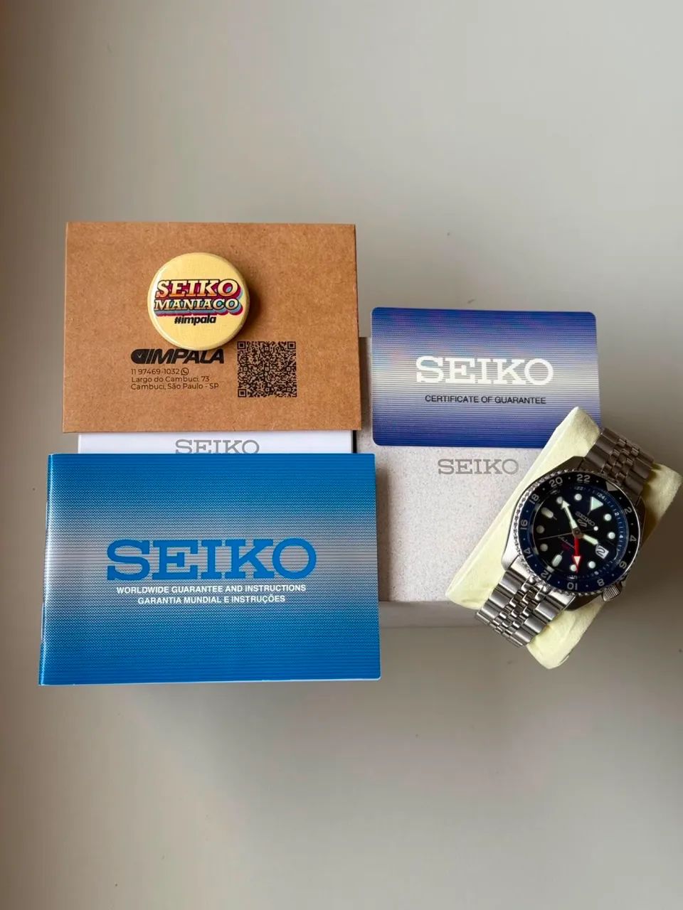 Seiko 5 GMT 42mm Full Set - Foto 3