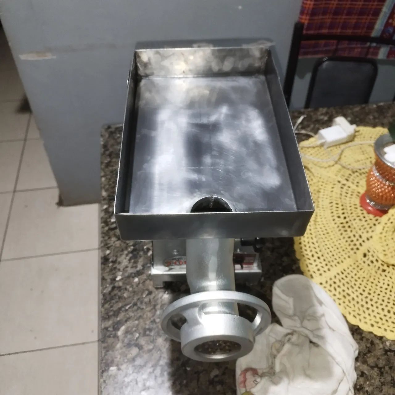 Moedor industrial boca 8 inox  - Foto 4
