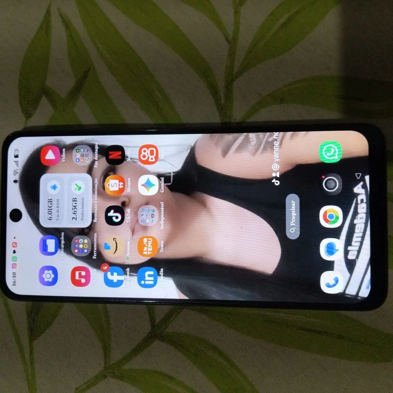Vendo somente c75 realme 256 gigas