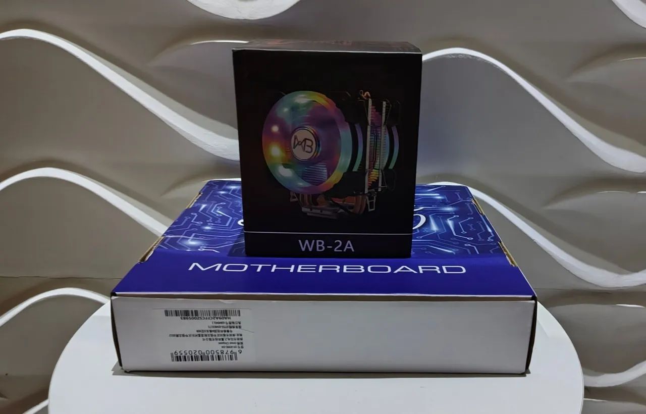 Kit Placa mãe Xeon X99 D4 Soyo, TPM 2.0 + Cooler Tower 2 fans RGB - Novo