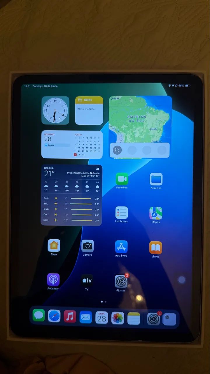 iPad Pro M2 11" (4ª Ger) Impecável , Estado de Novo + Caixa e Acessórios Originais - Foto 2
