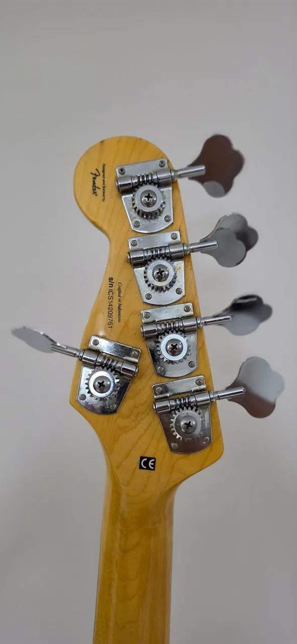 Fender Squier Jazz Bass Vintage Modified - Natural (Ano 2015