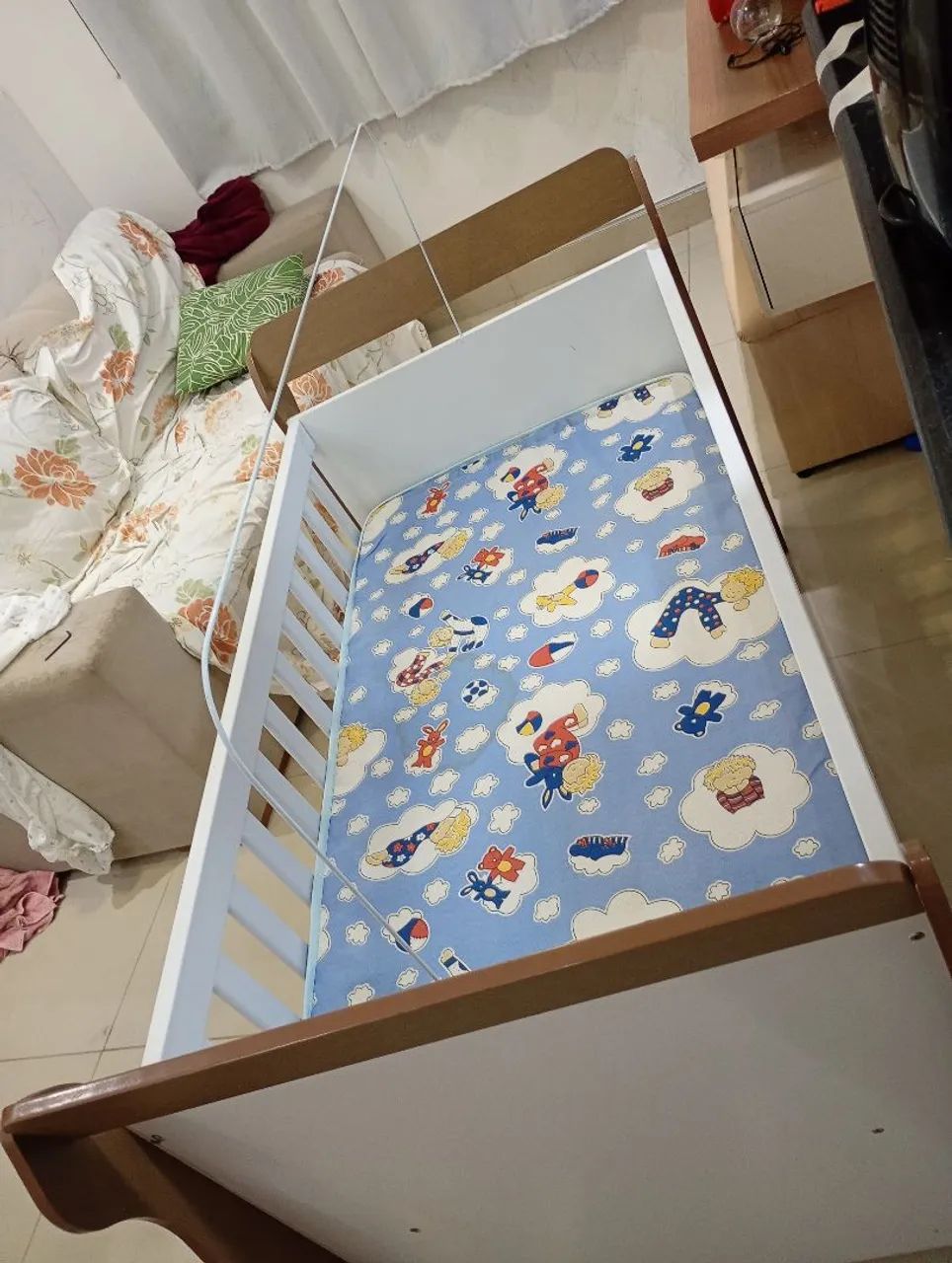 Berço mini cama infantil Mirelle Carolina 
