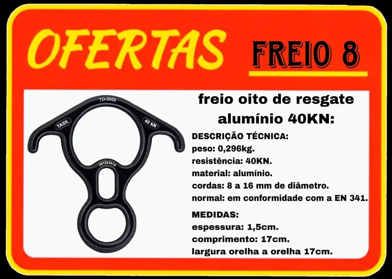 Equipamentos de rapel novos!!!  - Foto 5
