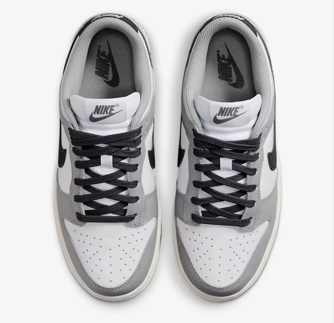 Tênis Nike Dunk - Cinza e Preto  - Foto 3