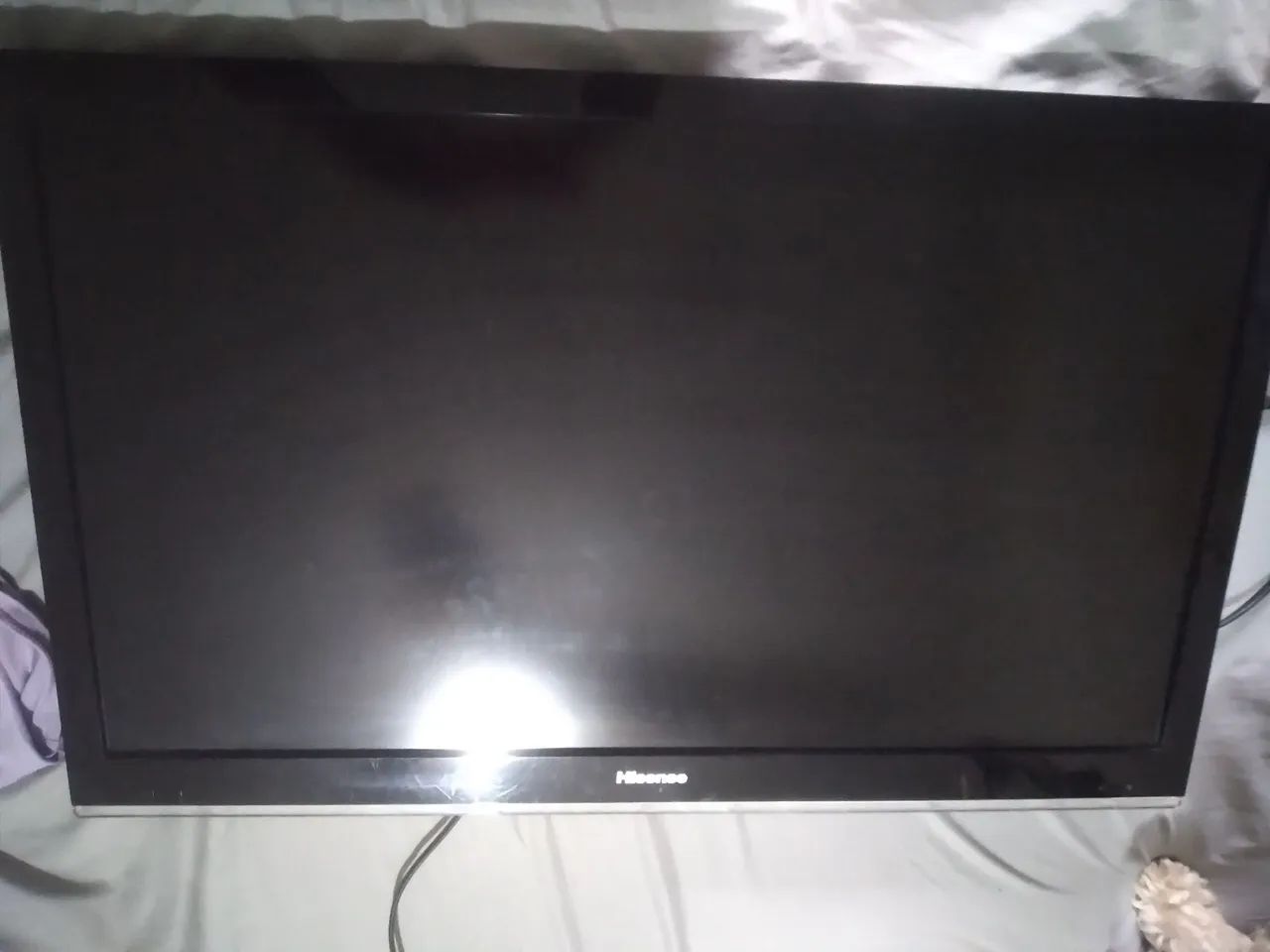Tv 32p com tela azul